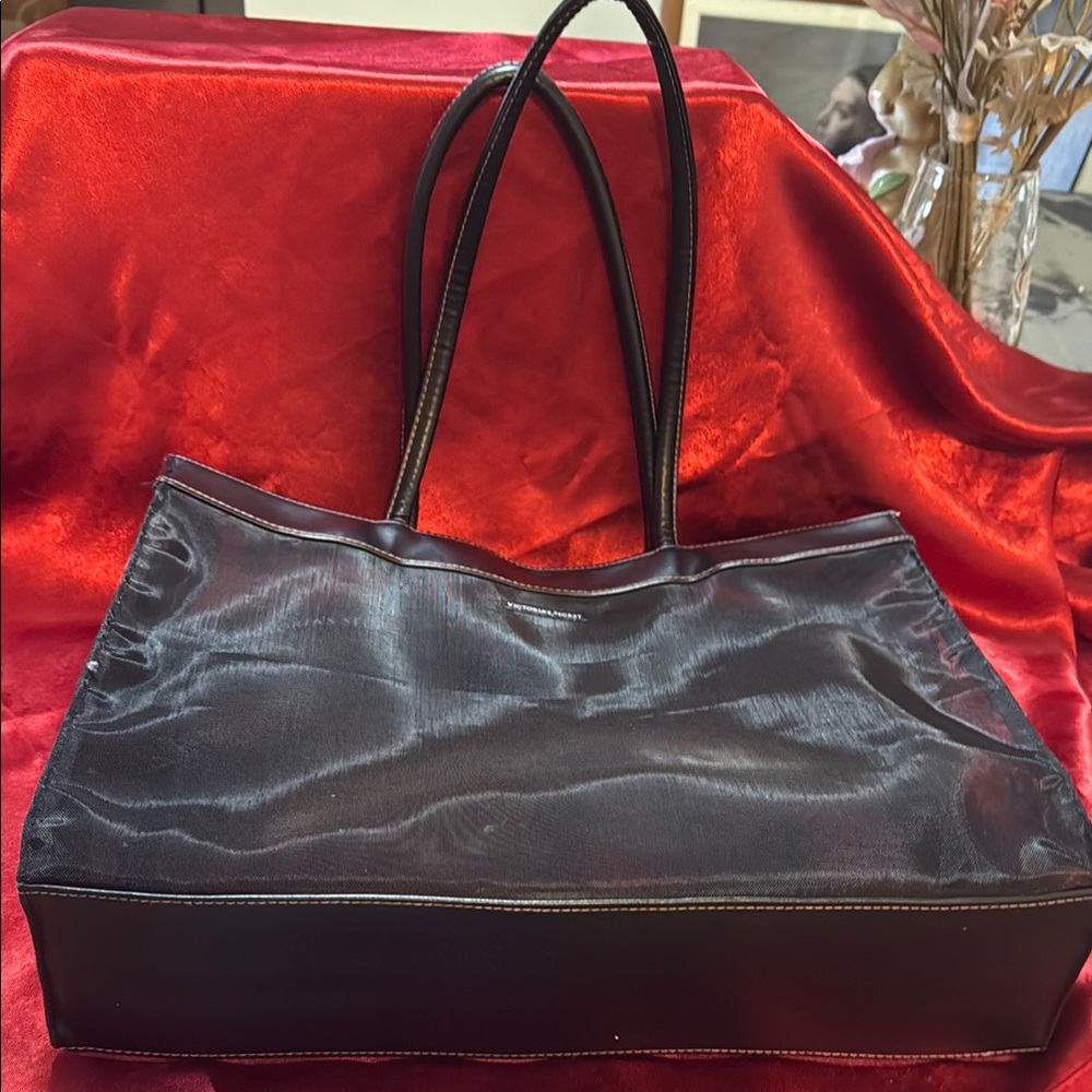 Elegant Black Tote Bag